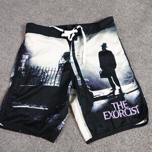 The Exorcist Shorts Small Gray Drawstring Board Hot Topic Official 2019